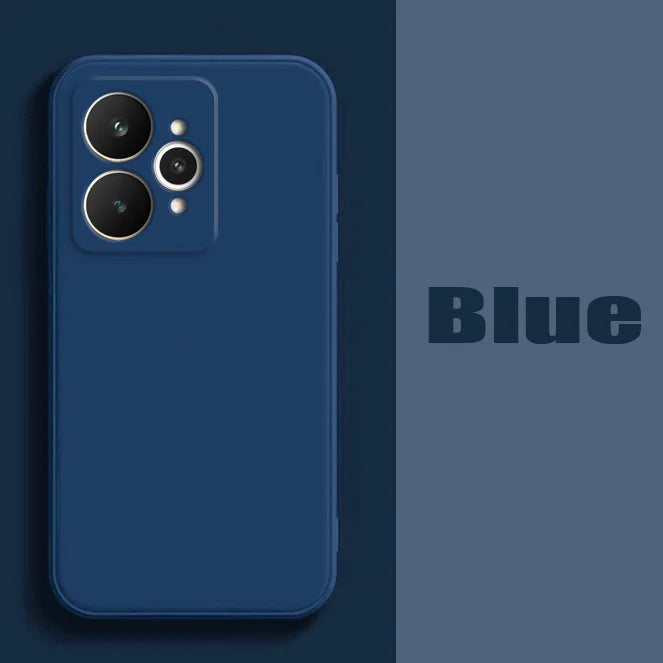 For Realme 15 Pro 5G Case For Case for Realme 15 5G Cover Liquid Silicone TPU Shockproof Monochrome Phone Case for Realme 15 Pro