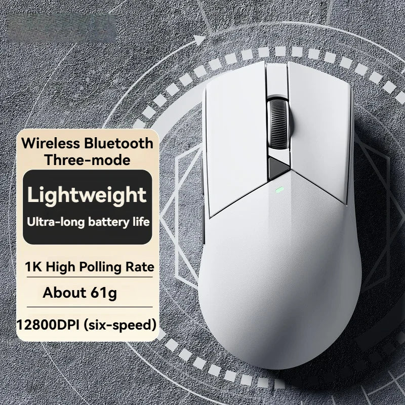 EWEADN GS01 Mouse 2.4G Wireless Lightweight 1Khz 12800DPI Six-level Adjustment 500mAh Battery office Mouse for Computer Laptop