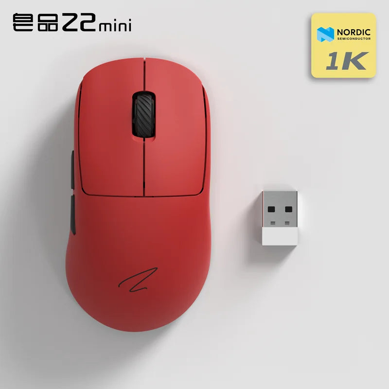 Zaopin Z2 Mini Max Wireless Mouse 4k/8k Bluetooth Tri Mode Paw3395/3950 Lightweight Ergonomics Low Latency Custom Gaming Mouse
