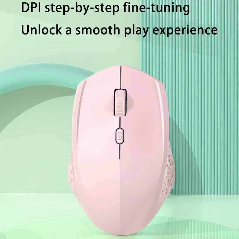 Xiaomi Wireless Mute Mouse Bluetooth 1600 Dpi 2.4Ghz Ergonomics Dual Model Type-C Rechargeable Mini Mouses For Pc Android Ios