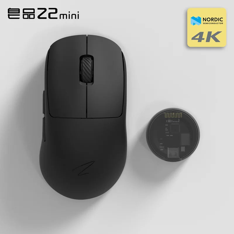 Zaopin Z2 Mini Max Wireless Mouse 4k/8k Bluetooth Tri Mode Paw3395/3950 Lightweight Ergonomics Low Latency Custom Gaming Mouse