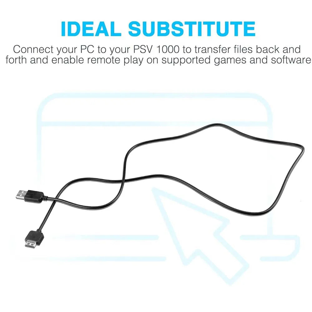 USB Data & Power Charger Cord For PlayStation PSV1000 Charging Cable Line 1.2M For PS Vita 1000 Game Console Power Adapter