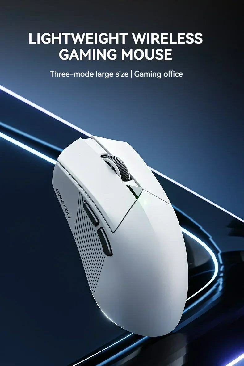 EWEADN GS01 Mouse 2.4G Wireless Lightweight 1Khz 12800DPI Six-level Adjustment 500mAh Battery office Mouse for Computer Laptop