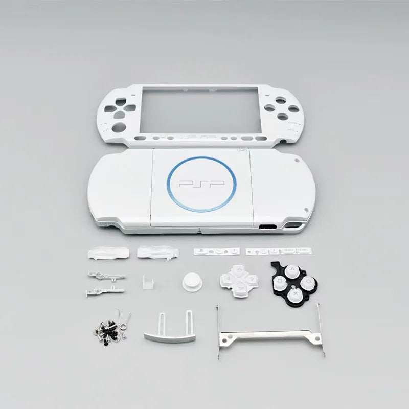Replacement Faceplate Shell for PSP3000 Game Console Housing Case Cover with Buttons Kit for PSP 3000 3006 3008 095 New