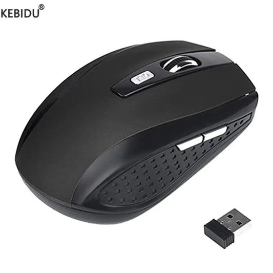 2.4G USB 1600DPI Optical Wireless Mouse 6D for Computer Laptop Gaming Mice Ergonomically-designed Wireless Mouse