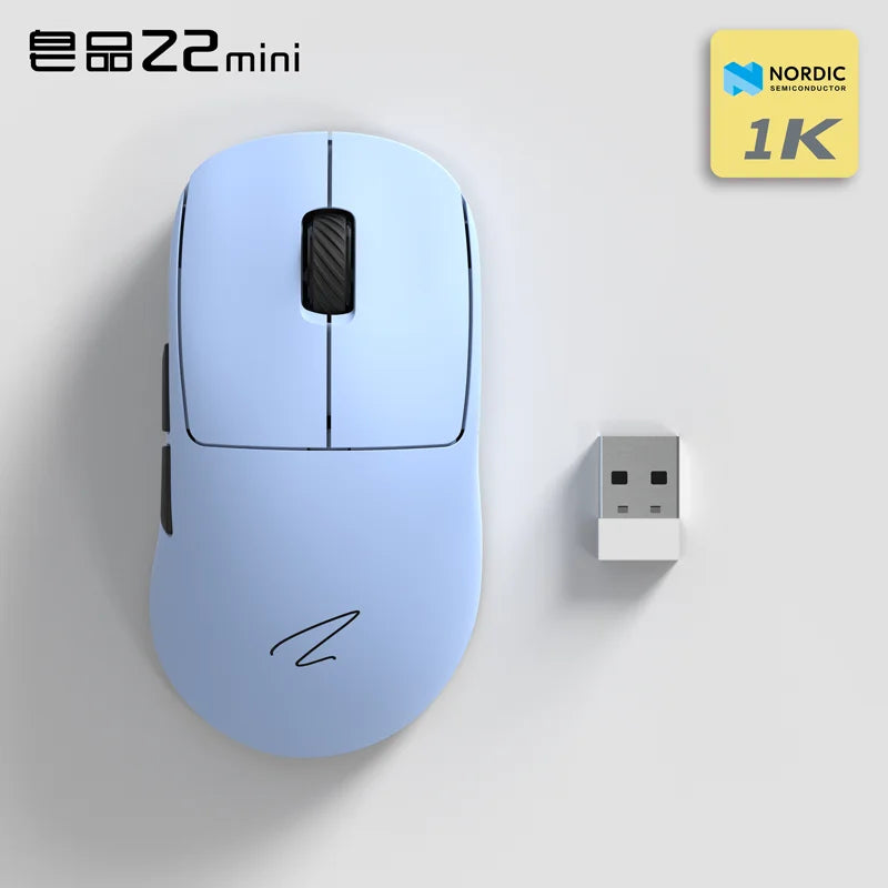 Zaopin Z2 Mini Max Wireless Mouse 4k/8k Bluetooth Tri Mode Paw3395/3950 Lightweight Ergonomics Low Latency Custom Gaming Mouse