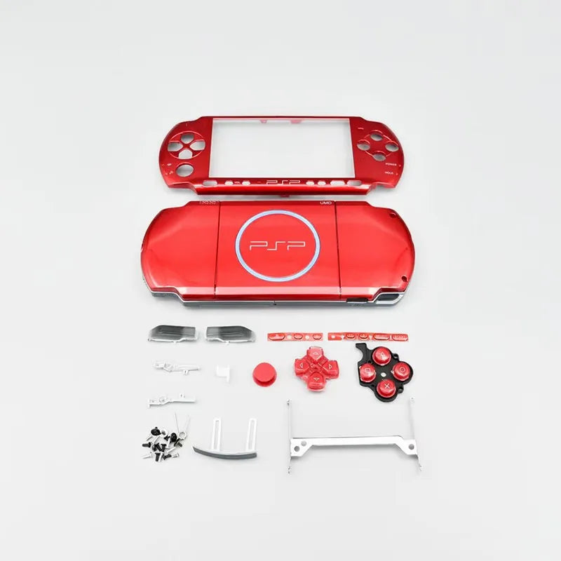 Replacement Faceplate Shell for PSP3000 Game Console Housing Case Cover with Buttons Kit for PSP 3000 3006 3008 095 New