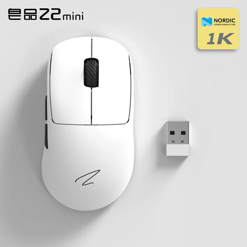 Zaopin Z2 Mini Max Wireless Mouse 4k/8k Bluetooth Tri Mode Paw3395/3950 Lightweight Ergonomics Low Latency Custom Gaming Mouse