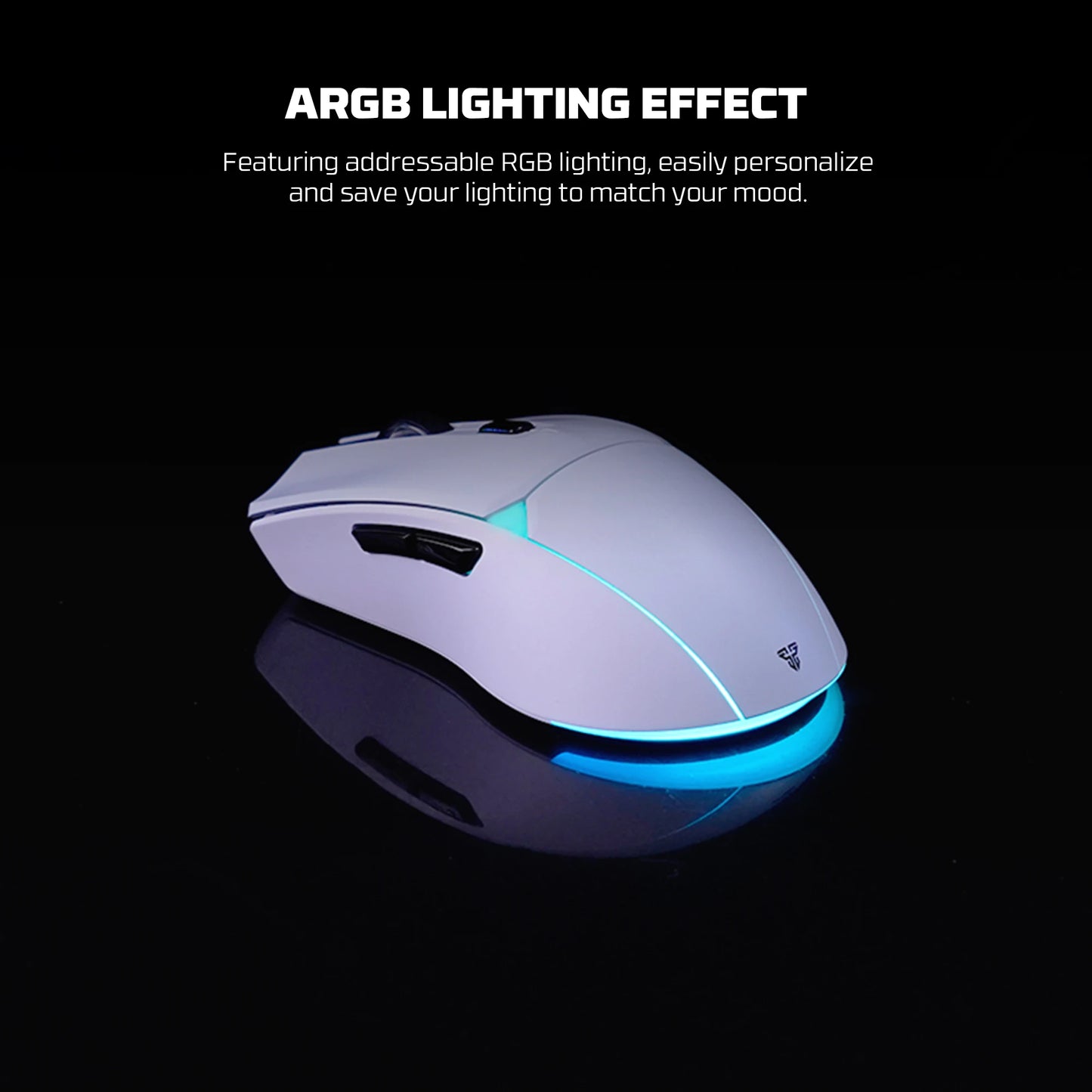 FANTECH CRYPOT II WG7v2 Wireless Gaming Mouse and Wired Mouse 12000DPI ARPG Anti-sweat coating Macro Mic for CSGO LOL