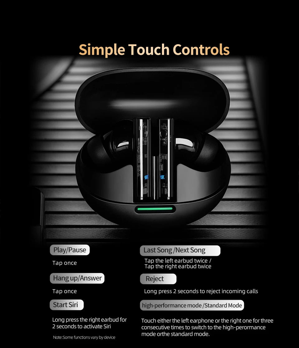 KZ Sora True Wireless Stereo TWS Bluetooth 5.4 high-quality wireless high-fidelity music in-ear headphones