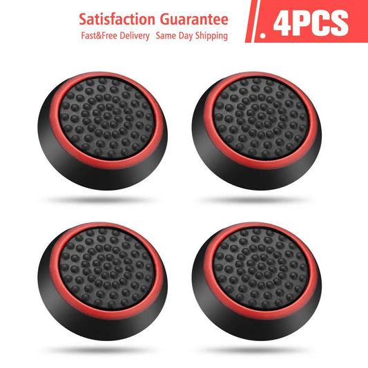 4PCS/10PCS Non-slip Silicone Analog Joystick Thumbstick Thumb Stick Grip Caps Cases for PS3 PS4 PS5 Xbox One Xbox 360 Controller