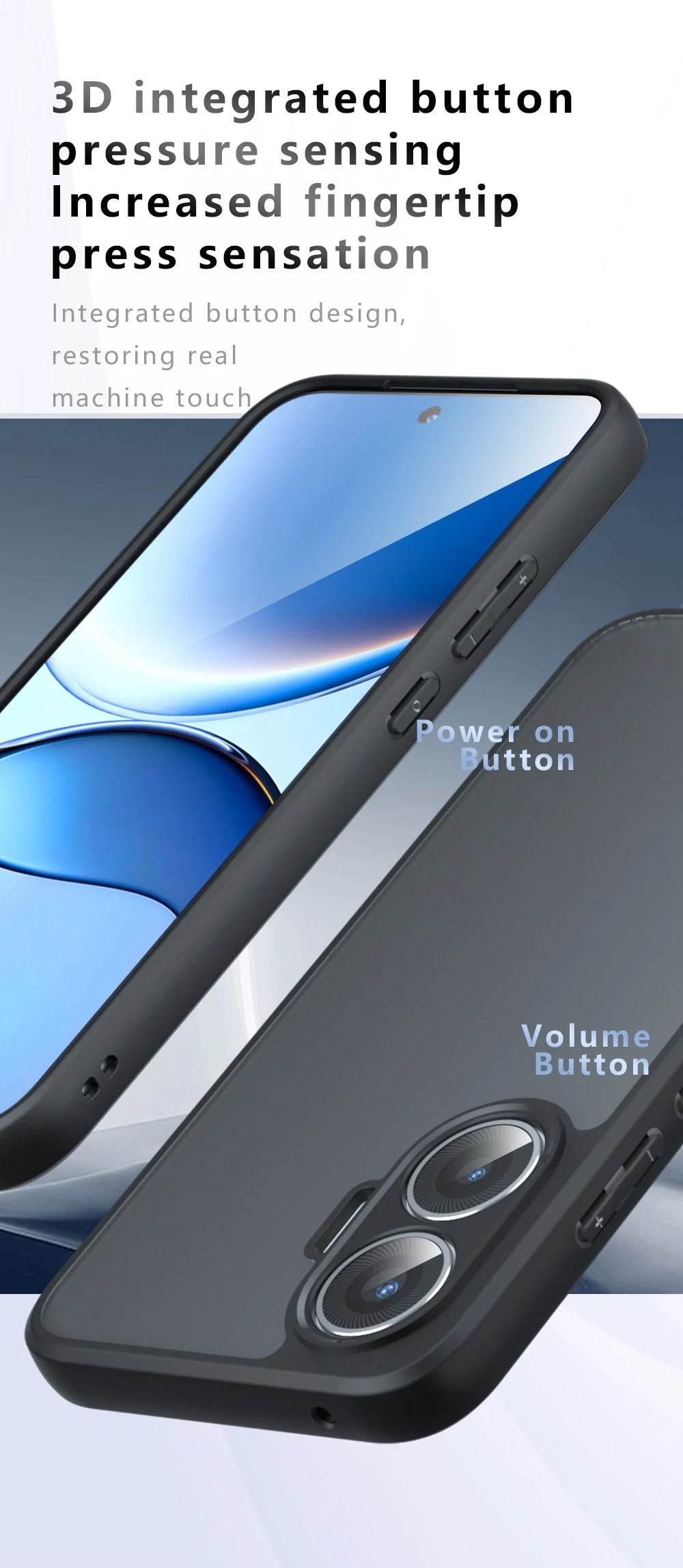 For Redmi Turbo 4 Pro case for Turbo4 Pro cover Simple black matte shell Anti-fingerprint phone case Case For Poco F7 Turbo4 Pro