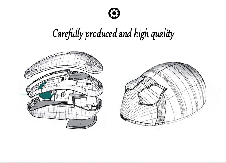 New Cute 2.4G Wireless Mouse Ergonomic Optical USB Mice Kawaii Cartoon Hamster Mouse For PC Laptop Tablet Computer Kids Gift