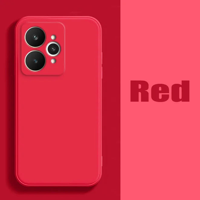 For Realme 15 Pro 5G Case For Case for Realme 15 5G Cover Liquid Silicone TPU Shockproof Monochrome Phone Case for Realme 15 Pro