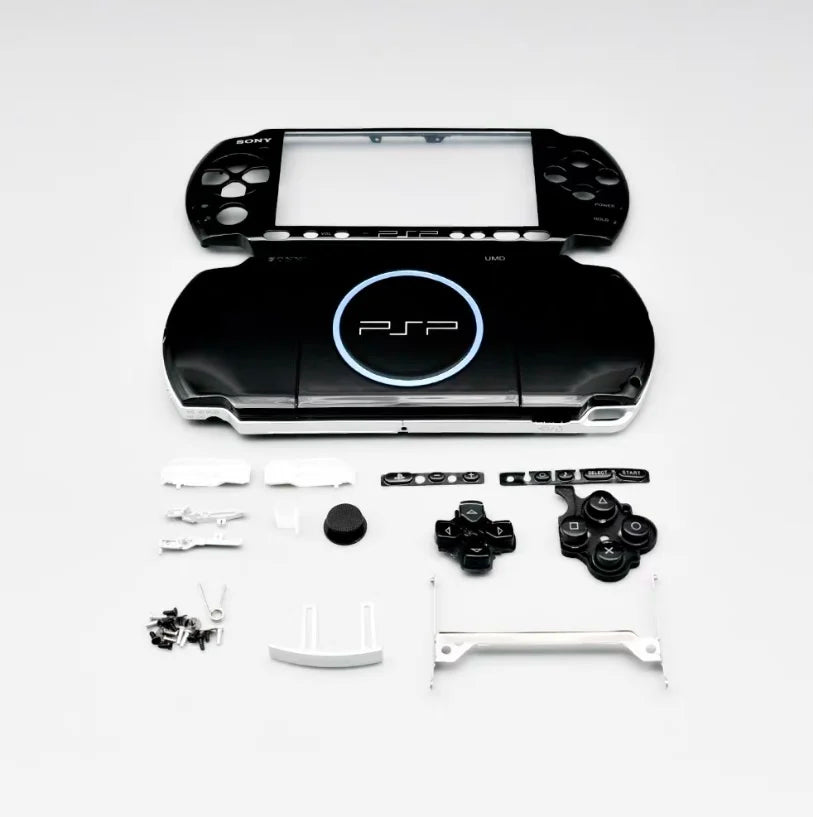 Replacement Faceplate Shell for PSP3000 Game Console Housing Case Cover with Buttons Kit for PSP 3000 3006 3008 095 New