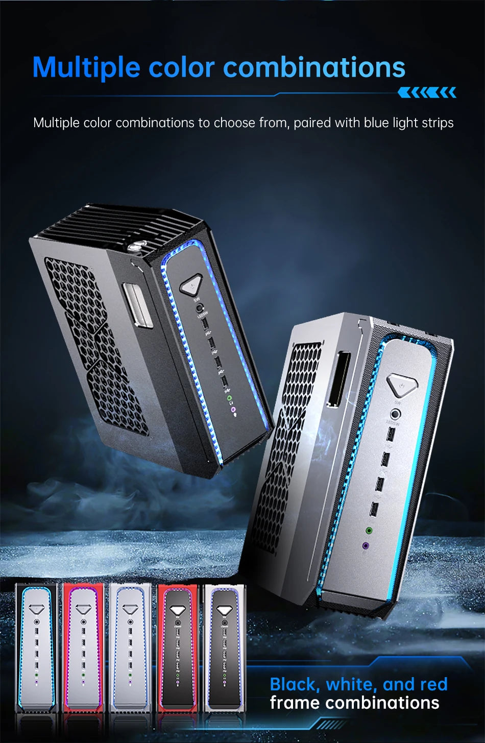 MSECORE  SL800 Liquid cooled computer Gaming PC Intel Core I5  I7 I9 RTX4070 12G Windows 11  DDR5 NVMe SSD Desktop Gaming PC