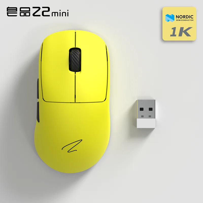 Zaopin Z2 Mini Max Wireless Mouse 4k/8k Bluetooth Tri Mode Paw3395/3950 Lightweight Ergonomics Low Latency Custom Gaming Mouse