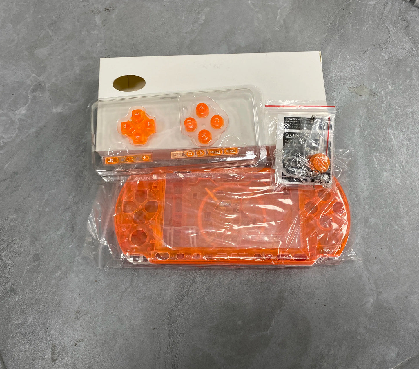 Replacement Faceplate Shell for PSP3000 Game Console Housing Case Cover with Buttons Kit for PSP 3000 3006 3008 095 New