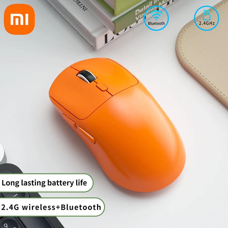 Xiaomi M348 Wireless Mouse Rechargeable 500mAh Bluetooth-Compatible Mouse Gamer Bluetooth Mouse For Laptop/Notebook/iPad/Tablet